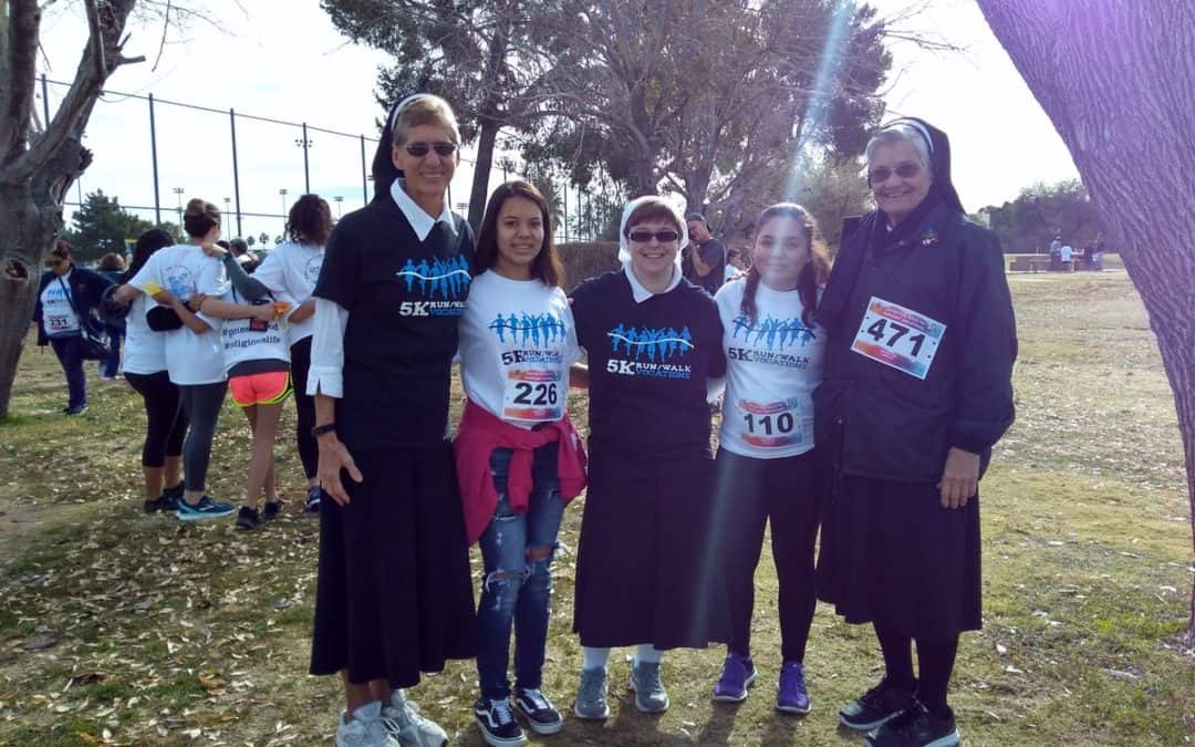 Franciscan Sisters Participate in Tucson Run/Walk for Vocations