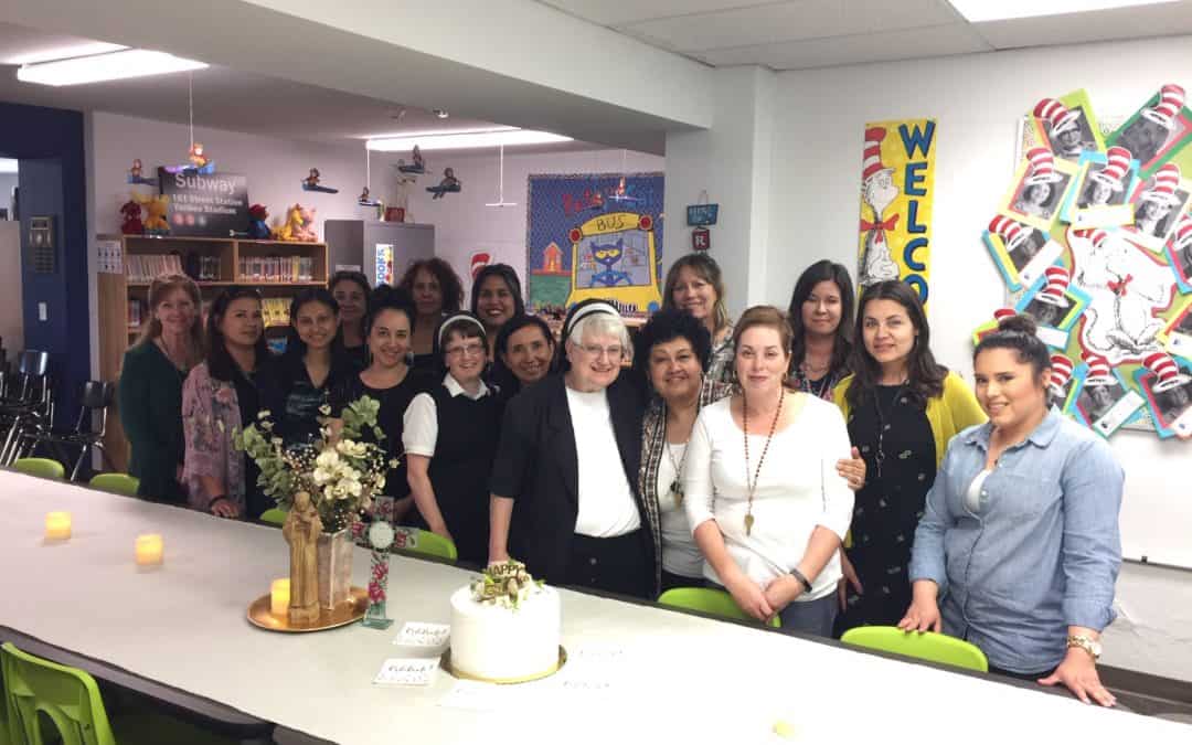 Franciscan Sister Celebrates Jubilee with Yuma School Family
