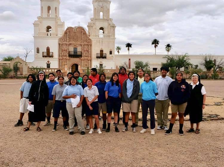 San Xavier Mission Becomes Class Trip Destination