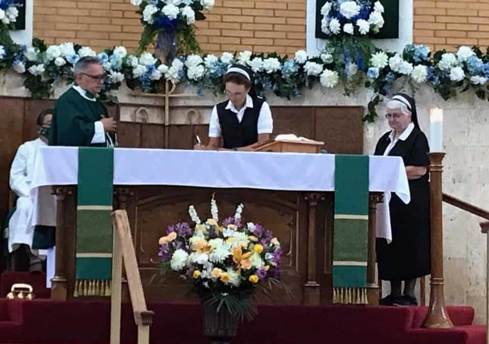 Franciscan Sister Renews Vows in Yuma