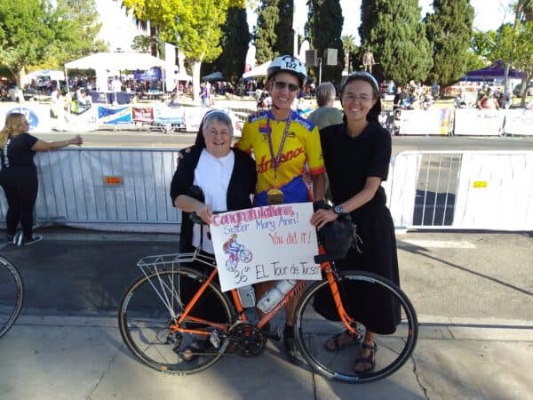 San Miguel’s Sister Mary Ann Spanjers Excited to Be Part of El Tour Once Again