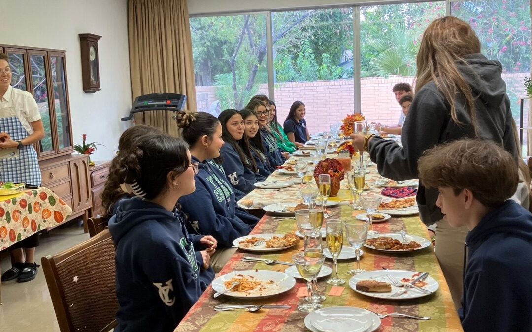 Franciscan Sisters Convent Hosts Yuma Catholic High School Etiquette Dinner