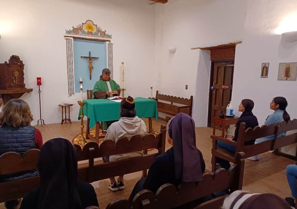 Franciscan Sisters at San Xavier Mission Host Eucharistic Discernment Day
